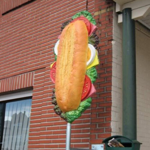 Reklamowa figura, Kanapka / sandwicz