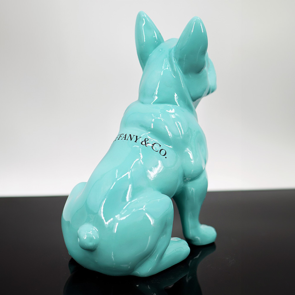 Decorative Figurine French Bulldog - T 2 Figurka Dekoracyjna Pies Bulldog Francuski - T