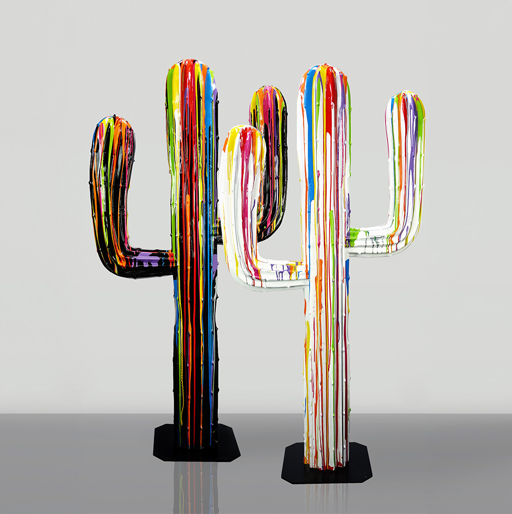 Cactus 180 CM - Black Trash 3 Kaktus 180 CM - Biały Trash