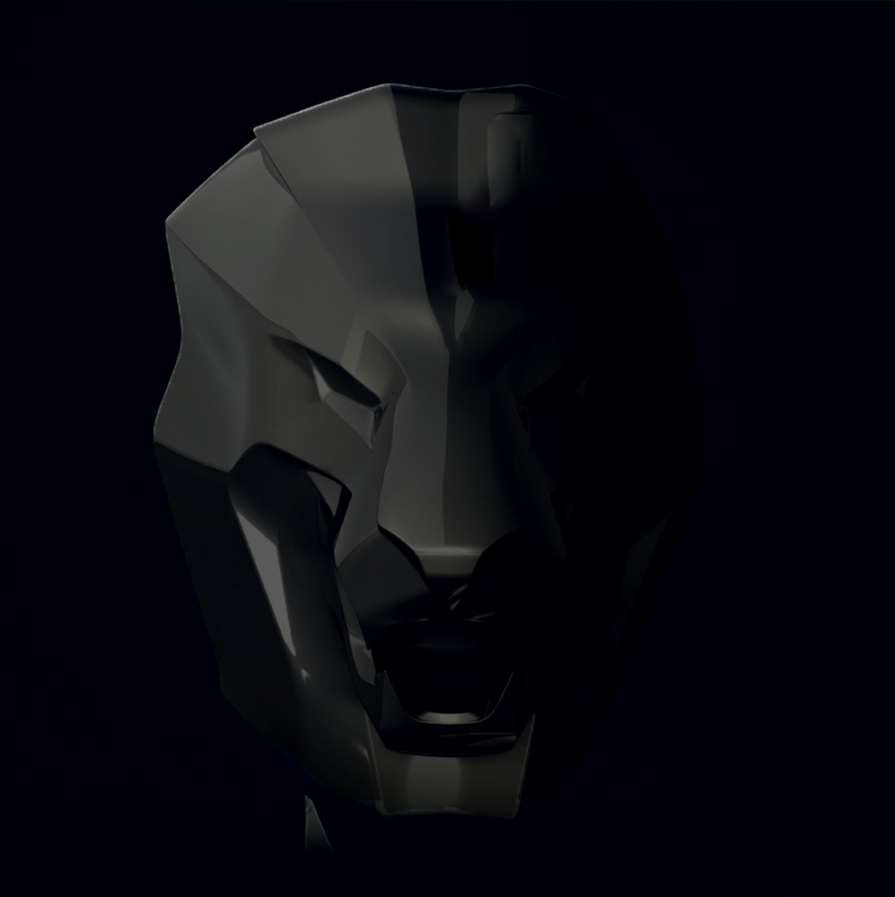 Exclusive Lion Figure - Matte Black 3 Exclusive Lion Figure - Matte Black - Image 3