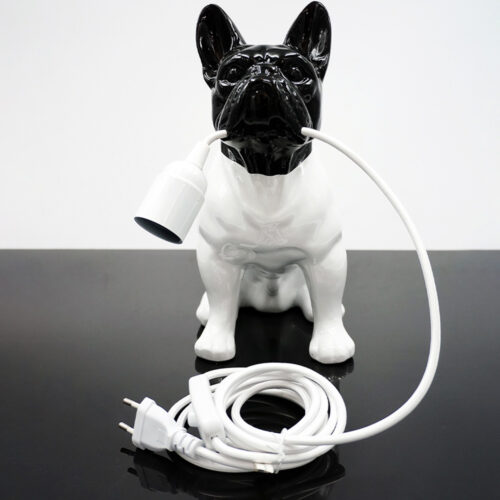 Decorative Figure French Bulldog Lamp - Design I