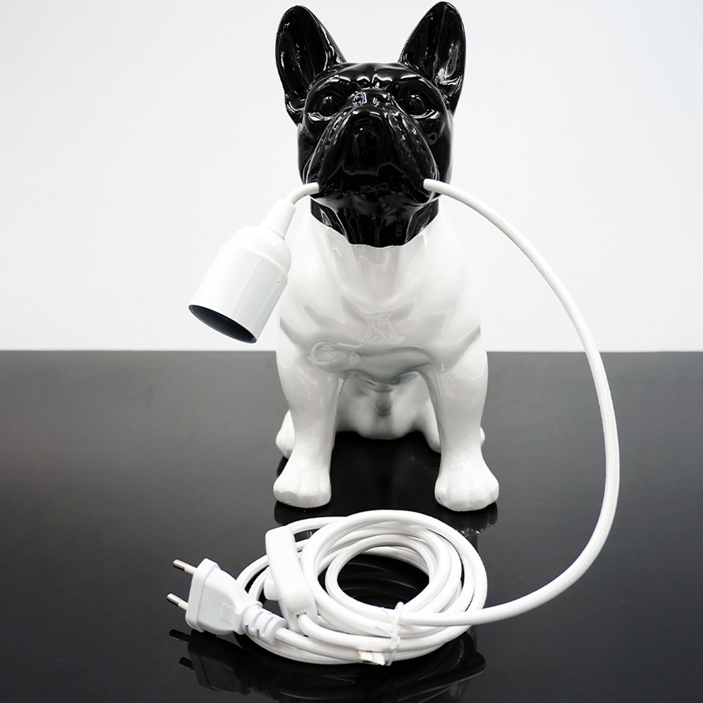 Decorative Figure French Bulldog Lamp - Design I 1 Decorative Figure French Bulldog Lamp - Design I