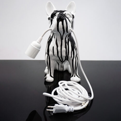 Decorative Figure French Bulldog Lamp - Design II