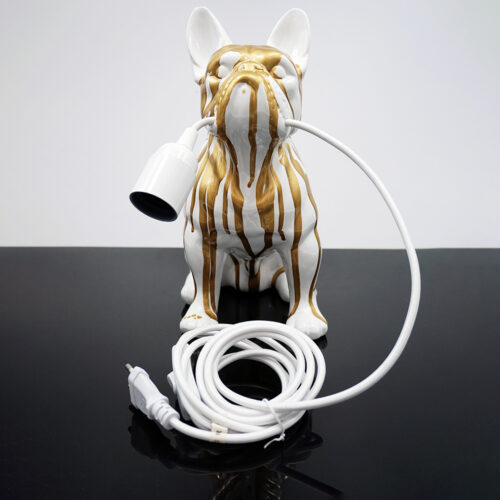 Decorative Figure French Bulldog Lamp - Design IV