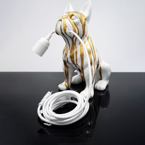 Decorative Figure French Bulldog Lamp - Design IV