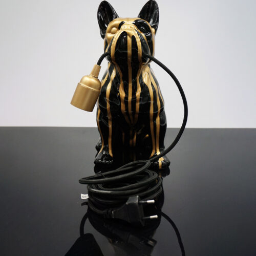 Decorative Figure French Bulldog Lamp - Design VII