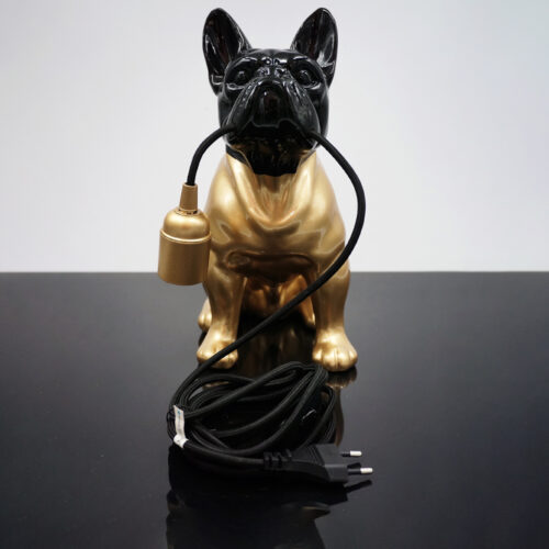 Decorative Figure French Bulldog Lamp - Design VIII