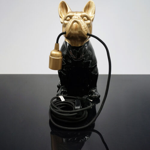Decorative Figure French Bulldog Lamp - Design VI