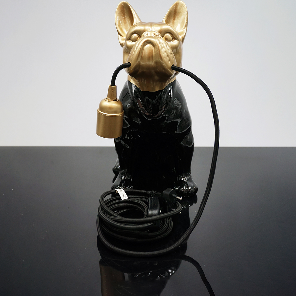 Decorative Figure French Bulldog Lamp - Design VI 1 Decorative Figure French Bulldog Lamp - Design VI
