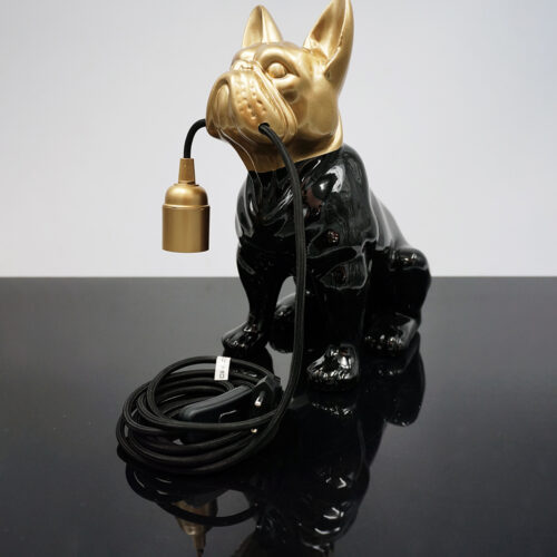 Decorative Figure French Bulldog Lamp - Design VI