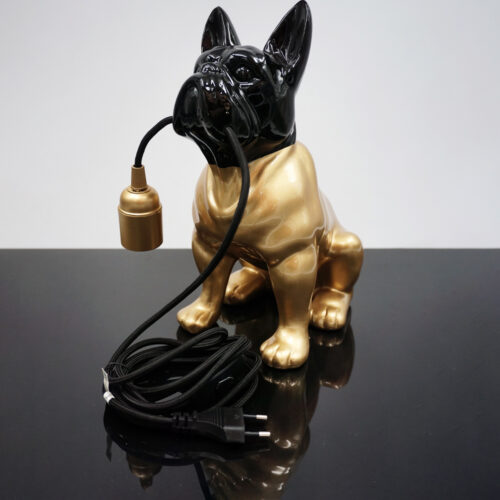 Decorative Figure French Bulldog Lamp - Design VIII