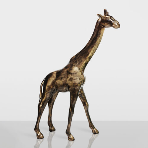 Large Giraffe 230CM Patina Version
