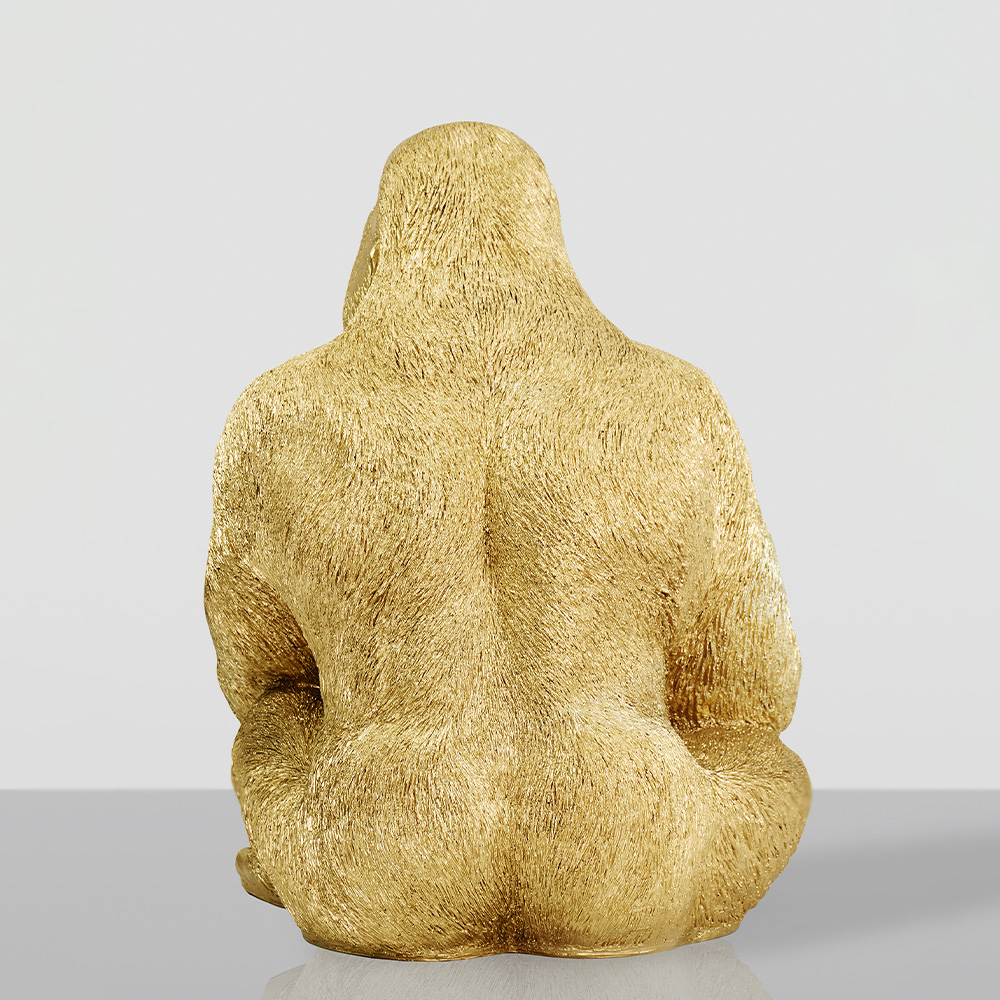Decorative Figure Seated Gorilla 2 Decorative Figure Seated Gorilla - Image 2