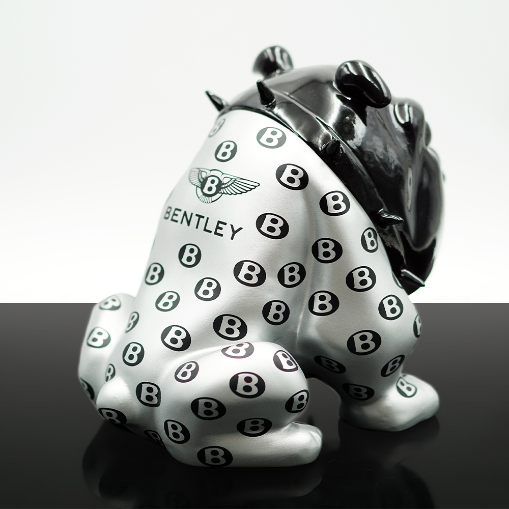 Exclusive Silver Bulldog Bentley Figure – Avella 22