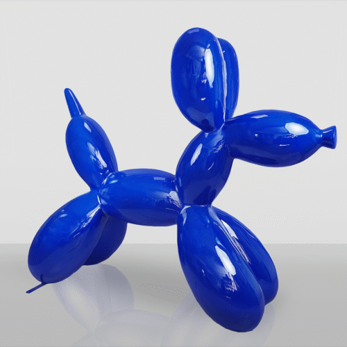 Balloon Dog Large Decorative Figure – Blue Color