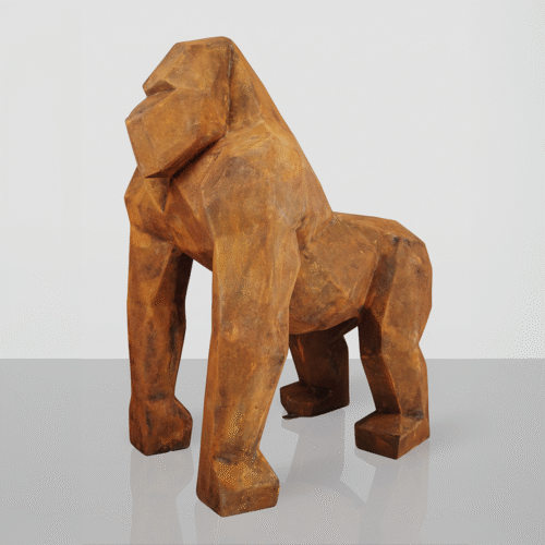 Square Gorilla – Rust Effect